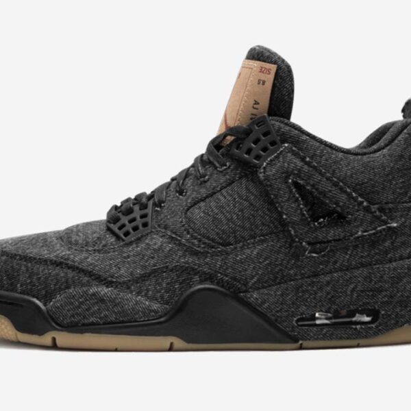 Jordan 4 Retro Levi's Black - Image 2
