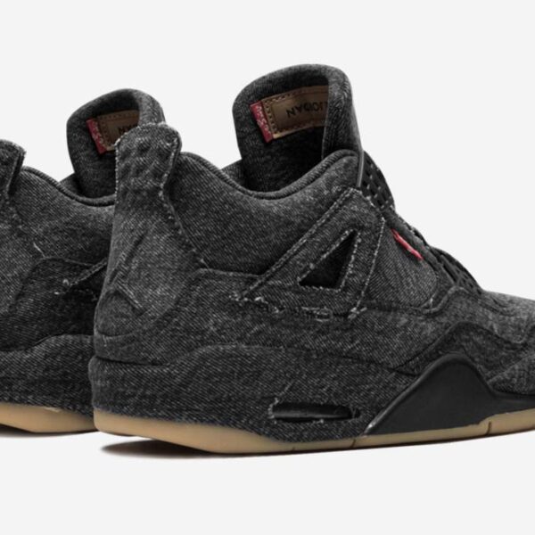 Jordan 4 Retro Levi's Black - Image 3