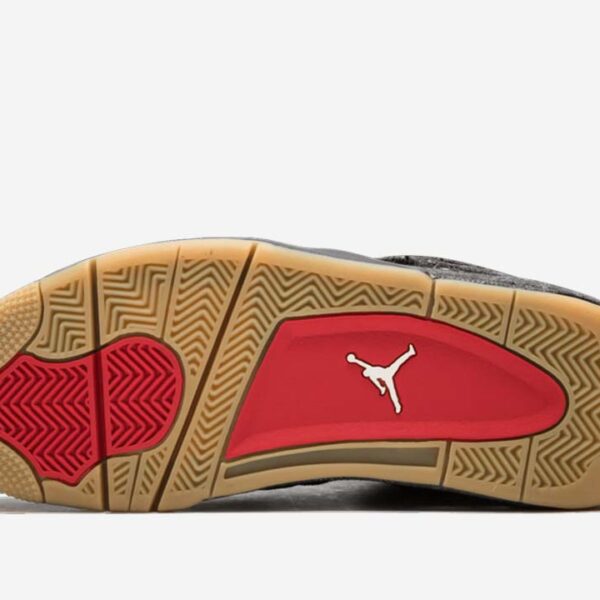 Jordan 4 Retro Levi's Black - Image 5
