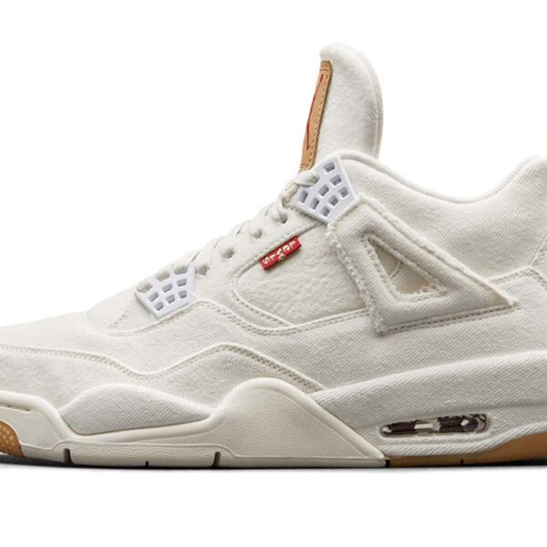 Jordan 4 Retro Levi's White - Image 2