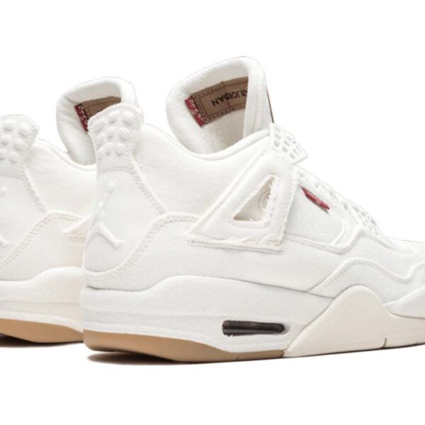 Jordan 4 Retro Levi's White - Image 3