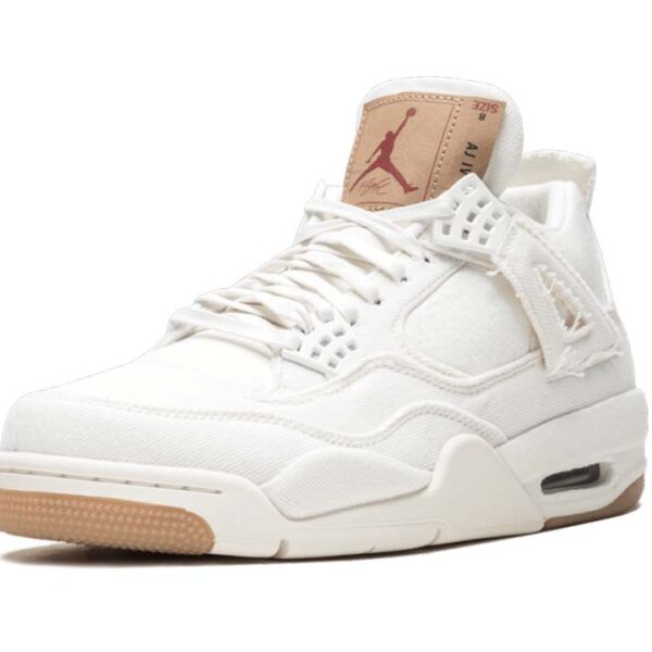 Jordan 4 Retro Levi's White - Image 4