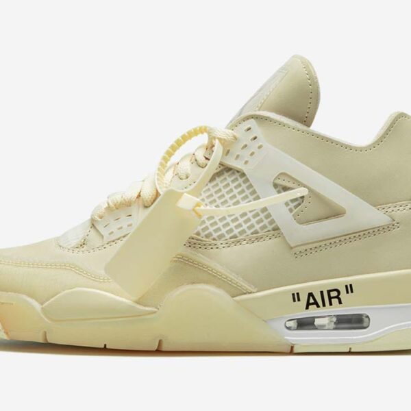 Jordan 4 Retro Off-White Sail - W - Image 2