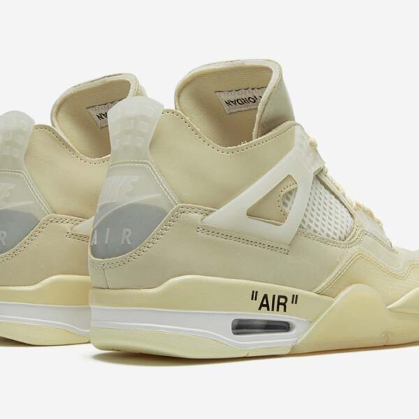 Jordan 4 Retro Off-White Sail - W - Image 3
