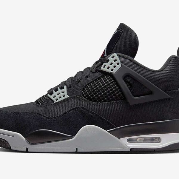 Jordan 4 Retro SE Black Canvas - Image 5