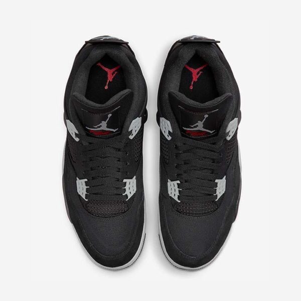 Jordan 4 Retro SE Black Canvas - Image 2