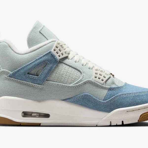 Jordan 4 Retro TEX Denim Worn Blue - W - Image 6