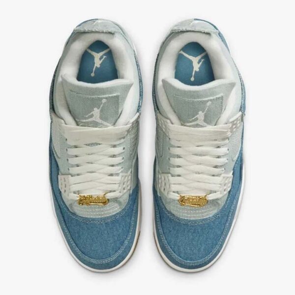 Jordan 4 Retro TEX Denim Worn Blue - W - Image 3