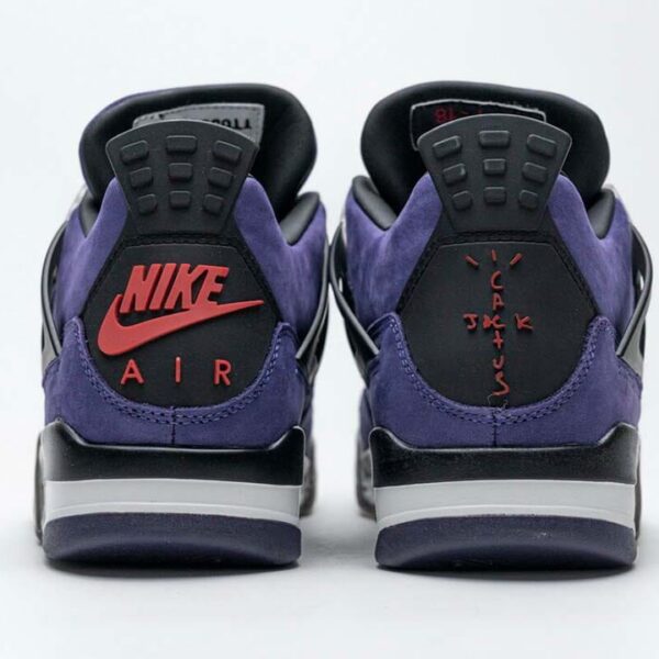 Jordan 4 Retro Travis Scott Purple - Image 4