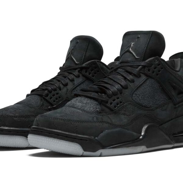 Jordan 4 X KAWS Black