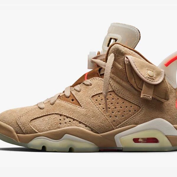 Jordan 6 Retro Travis Scott British Khaki - Image 3