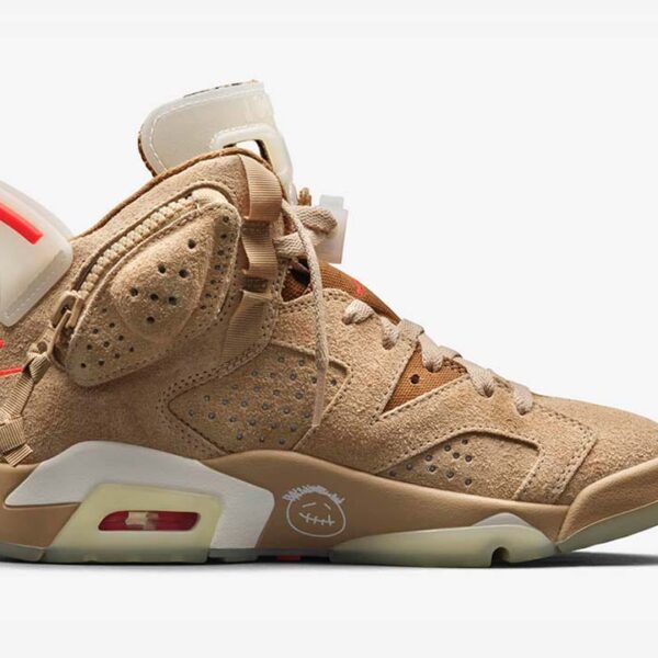 Jordan 6 Retro Travis Scott British Khaki - Image 2
