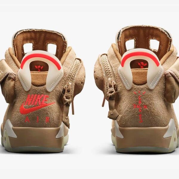 Jordan 6 Retro Travis Scott British Khaki - Image 4