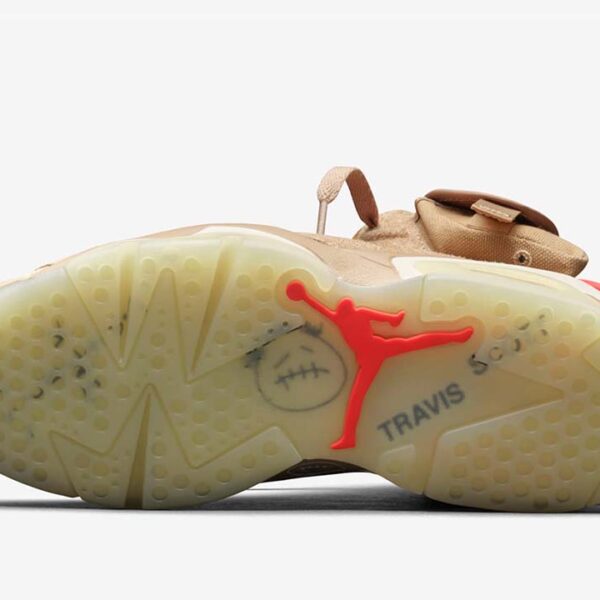 Jordan 6 Retro Travis Scott British Khaki - Image 5