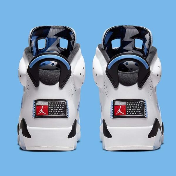 Jordan 6 Retro UNC White - Image 4
