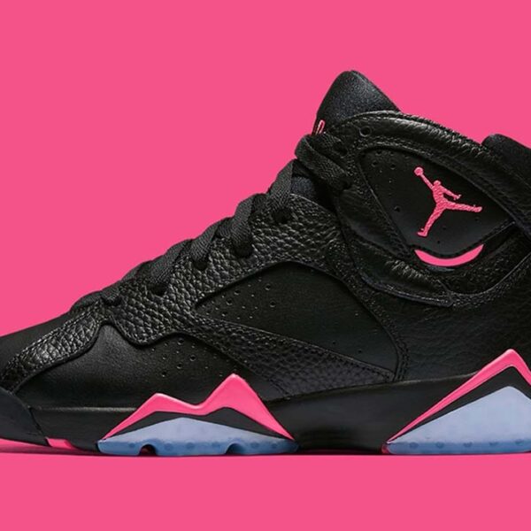 Jordan 7 Retro Black Hyper Pink - GS - Image 2