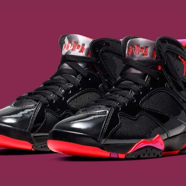 Jordan 7 Retro Black Patent - W
