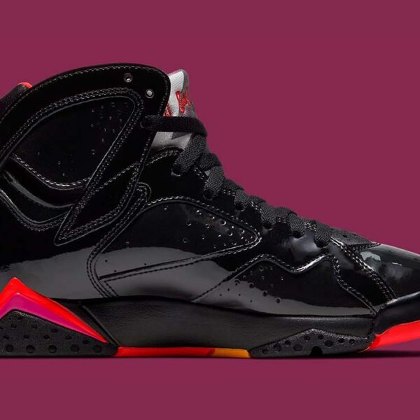 Jordan 7 Retro Black Patent - W - Image 3