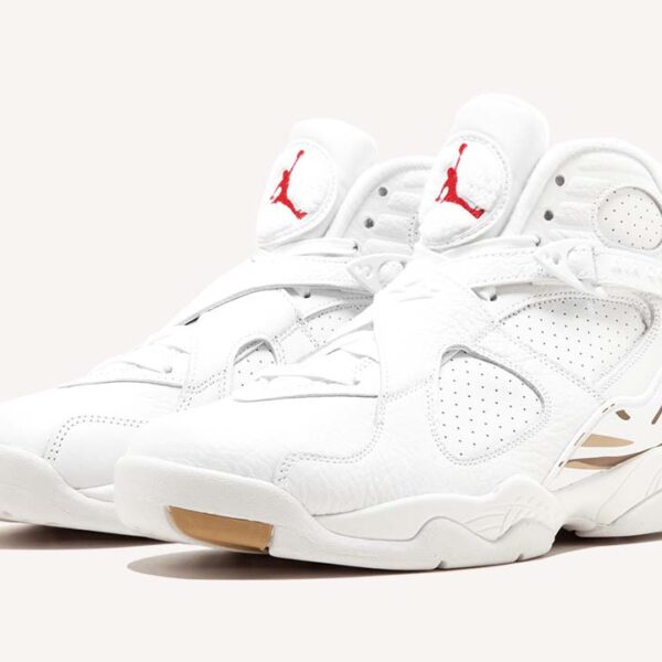 Jordan 8 Retro OVO White