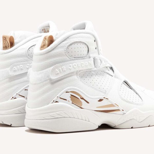 Jordan 8 Retro OVO White - Image 3