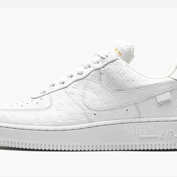 LV x Air Force 1 Low By Virgil Abloh White - Image 2