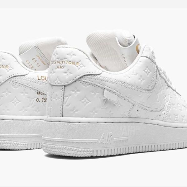 LV x Air Force 1 Low By Virgil Abloh White - Image 3