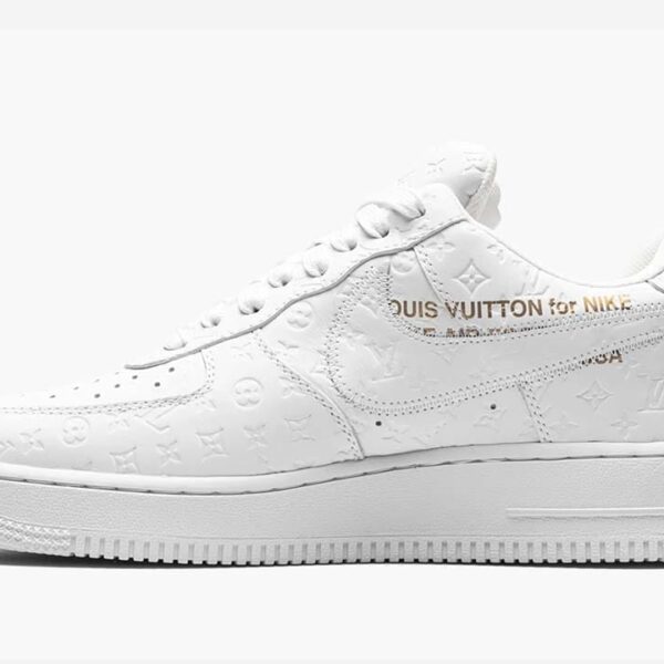 LV x Air Force 1 Low By Virgil Abloh White - Image 4
