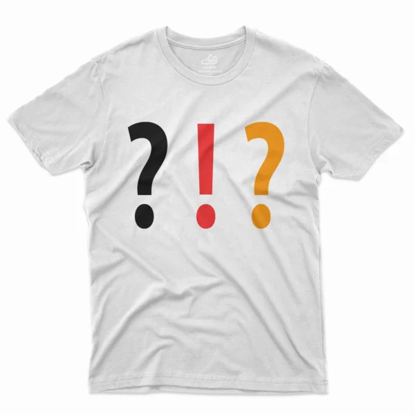 NK5 Bruce Lee T-Shirt - Mysterious Question -  White