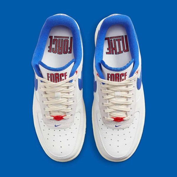 Nike Air Force 1 '07 LX Low Command Force University Blue Summit White - W - Image 6