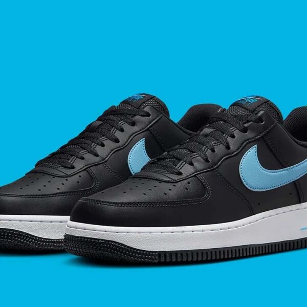 Nike Air Force 1 '07 Low Black University Blue
