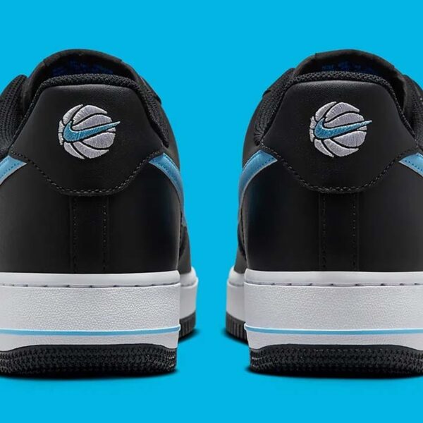 Nike Air Force 1 '07 Low Black University Blue - Image 5