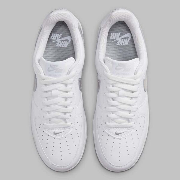 Air Force 1 '07 Low Color of the Month White Metallic Silver - Image 5