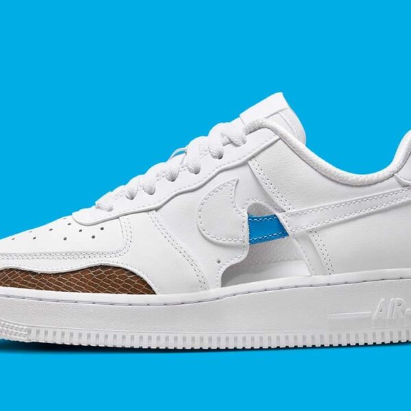 Nike Air Force 1 Low '07 Cut Out White - W - Image 2