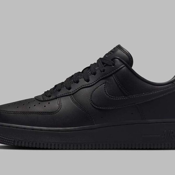 Nike Air Force 1 Low '07 Fresh Black Anthracite - Image 2