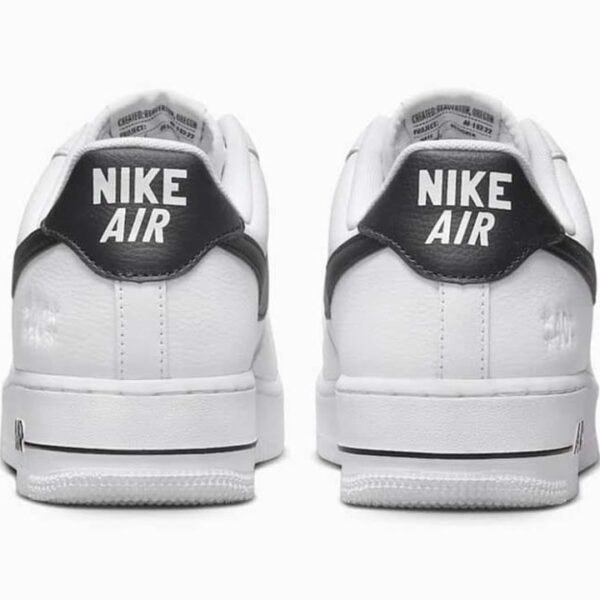 Nike Air Force 1 Low '07 LV8 40th Anniversary White Black - Image 3