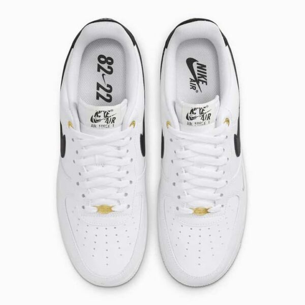 Nike Air Force 1 Low '07 LV8 40th Anniversary White Black - Image 5
