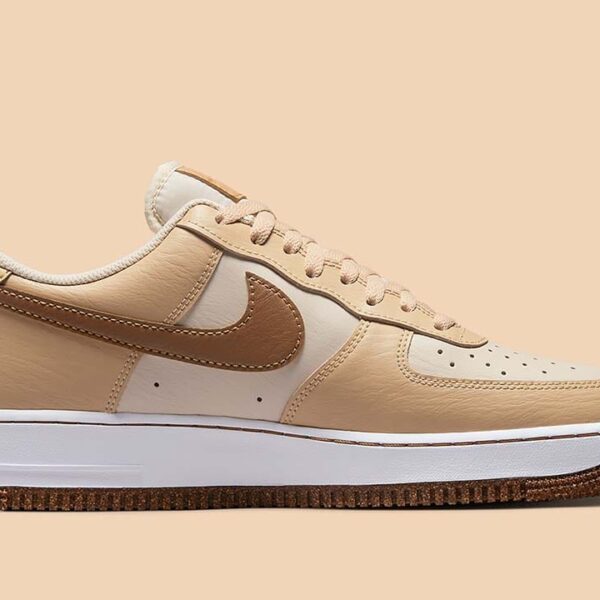 Nike Air Force 1 Low '07 LV8 Pearl White Sesame - Image 3