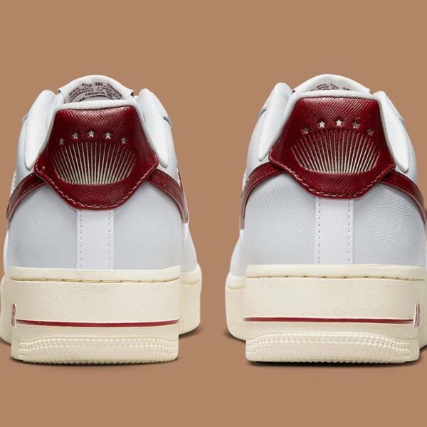 Nike Air Force 1 Low '07 SE Just Do It Photon Dust Team Red - W - Image 4
