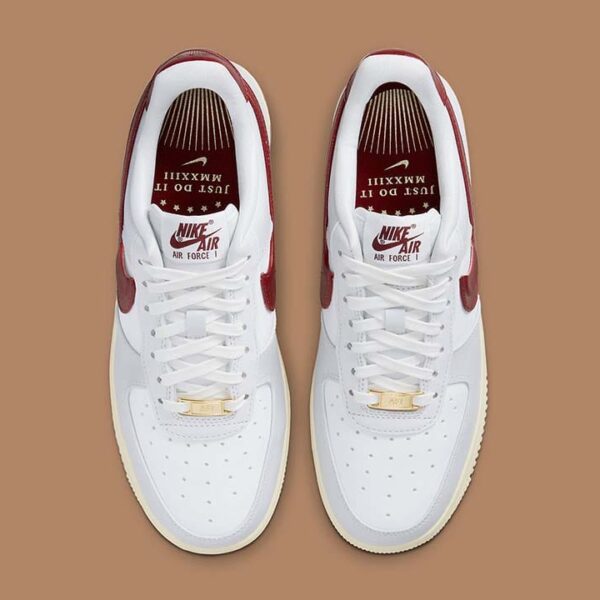 Nike Air Force 1 Low '07 SE Just Do It Photon Dust Team Red - W - Image 6