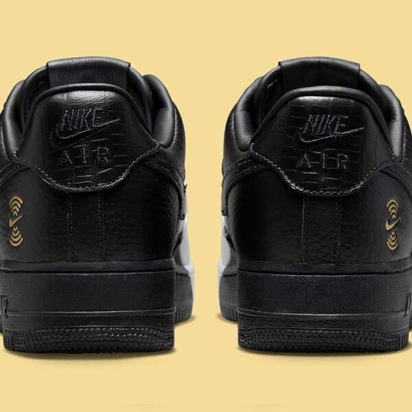 Nike Air Force 1 Low 40th Anniversary Edition Split Black White - Image 4