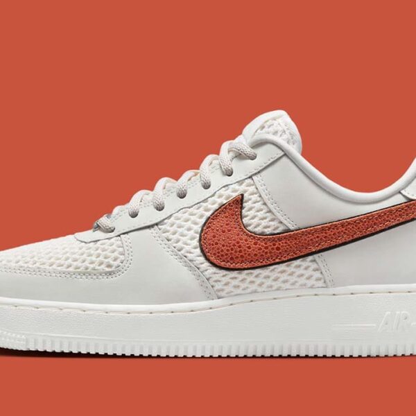Nike Air Force 1 Low Basketball Leather Light Bone Sail - W - Image 2