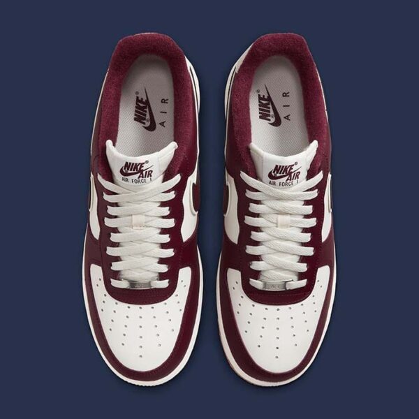 Nike Air Force 1 Low College Pack Night Maroon - Image 6