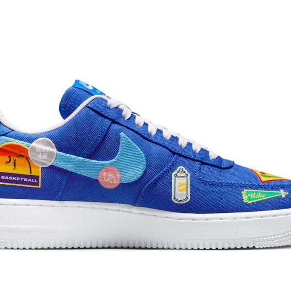 Nike Air Force 1 Low PRM Los Angeles Patched Up - Image 3