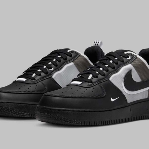 Nike Air Force 1 Low React Black White