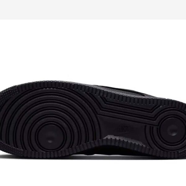 Nike Air Force 1 Low SP Triple Black Perforated - Image 4