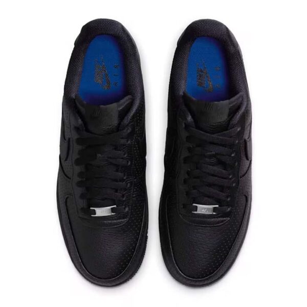 Nike Air Force 1 Low SP Triple Black Perforated - Image 3