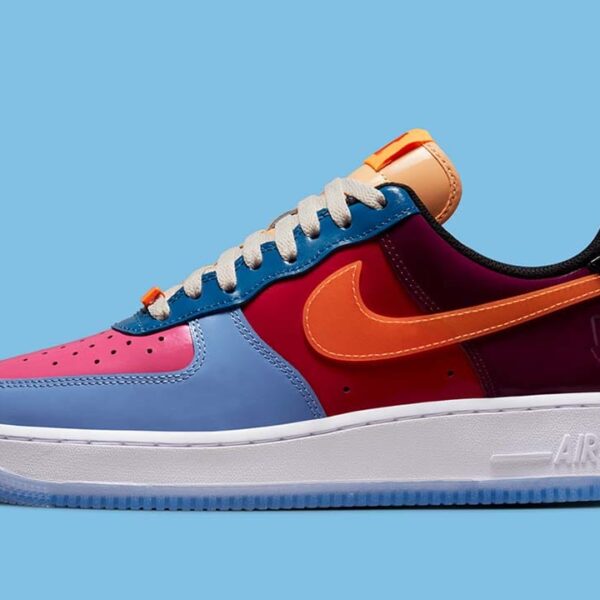 Nike Air Force 1 Low SP Undefeated Multi-Patent Total Orange - Image 2