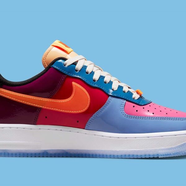 Nike Air Force 1 Low SP Undefeated Multi-Patent Total Orange - Image 3