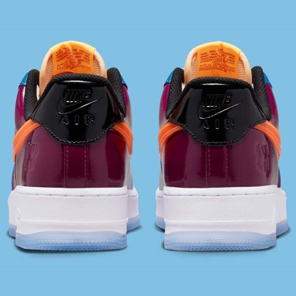 Nike Air Force 1 Low SP Undefeated Multi-Patent Total Orange - Image 4