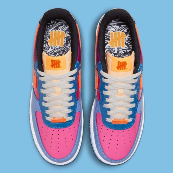 Nike Air Force 1 Low SP Undefeated Multi-Patent Total Orange - Image 6